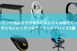 子ども向けゲーミングデバイス特集！友だちと会話しながら遊べるヘッドセットや勉強用にも使えるゲーミングチェアなど 画像