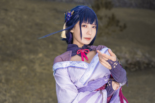 【コスプレ】『原神』雷電将軍が艶やかな佇まい！人気レイヤー・黒子きき【写真7枚】 画像