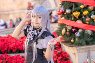 【コスプレ】『這いよれ！ニャル子さん』ニャル子さんがクリスマスイメージのお城にかわいく登場！注目レイヤー・やよっぺ【写真8枚】 画像