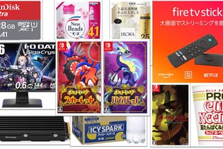 【Amazonブラックフライデー】この週末インサイドで売れた商品10選─マイクロSDやポケモン新作など 画像