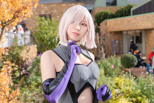 【コスプレ】『FGO』マシュの躍動感溢れるポージングが美しい！人気レイヤー・ねお【写真8枚】 画像