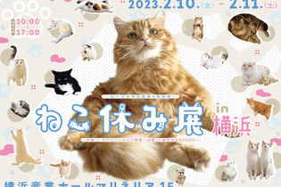 「ねこ休み展 2023 in 横浜」2月10日～11日、開催！可愛さたっぷりの写真展や、本イベントでしか買えないグッズも 画像