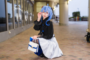 【コスプレ】コラボ衣装の私服風のメガネ甘雨が良い！！人気レイヤー・優華【写真7枚】 画像