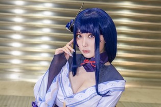 【コスプレ】「AnimeJapan 2023」に『原神』の美しき雷電将軍が降臨！人気レイヤー・カモミール【写真7枚】 画像