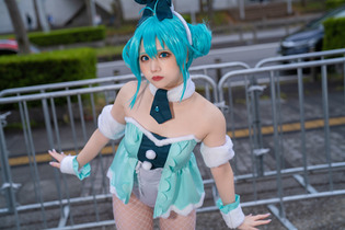 【コスプレ】「ニコ超」といえば初音ミク！お団子ヘアのミクバニーがめっちゃキュート！人気レイヤー・舞陽女【写真7枚】 画像