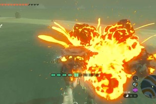 『ゼルダの伝説 ティアキン』で『アーマード・コア』？搭乗可能な二足歩行メックが、レーザーと大砲を撃ちまくる 画像