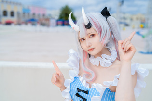 【コスプレ】「ホロライブ」百鬼あやめの表情が爽やか！人気レイヤー・わらわら【写真8枚】 画像