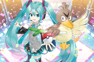 『ポケモン』×「初音ミク」コラボ決定！ミクがトレーナーに扮した18のイラスト、さらに18曲のMVを順次公開へ 画像