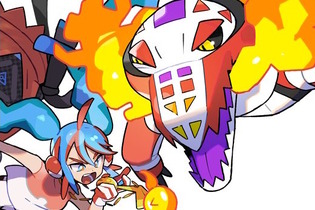 『ポケモン』×「初音ミク」第3弾コラボイラスト公開！ラウドボーンと組んだ「ほのお使いのミク」がお披露目 画像