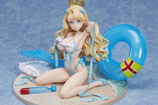 『アズレン』けしからん水着スキン！「軽巡洋艦エミール・ベルタン」のフィギュアが抜群のプロポーション、露出した背中やお尻など見どころ満載 画像