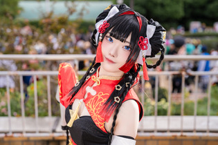 【コスプレ】“チャイナ衣装”の「月ノ美兎」がめちゃ可愛い！衣装とウィッグのこだわりが凄い注目レイヤー・えびせんべい【写真8枚】 画像