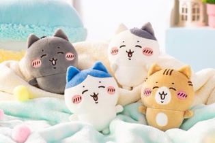 「ちいかわ」“エ～？”な笑顔が可愛い！「ハチワレとごきげんななかまマスコット（4個セット）」の受注予約受付は11月1日12時まで 画像