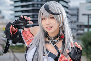 【コスプレ】美少女レイヤーのつぶらな瞳にドキッ！2周年を迎えますます元気なホロライブ「沙花叉クロヱ」に見惚れてしまう。注目レイヤー・てぃむ【写真9枚】 画像