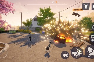 家族団らん中でもヤギ大暴走！人気ヤギシミュ続編『Goat Simulator 3』iOS/Android向けにも配信開始 画像