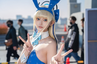 【コスプレ】さらばうさぎ年！クールビューティな”トキバニー”セクシー可愛い”ノワール黒バニー”キュートな”ぺこら”「コミケ103」で見つけたうさちゃんキャラ4選 画像