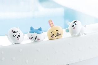 『ちいかわ』お風呂のフチで転んでしまう姿がかわいい！新しい「びっくらたまご」はオレンジの香りの入浴剤 画像