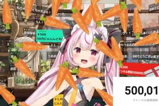 “バーチャル美少女受肉”VTuber・兎鞠まり、チャンネル登録者数50万人突破…恋声系ボイチェンおじさん大台へ 画像