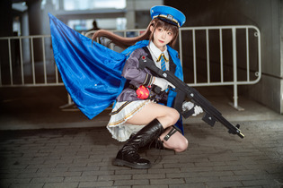 【コスプレ】愛嬌の良さは天下一品！『NIKKE』ディーゼルの中国美女レイヤー・綺太郎がどの角度から見ても可愛い【写真10枚】 画像