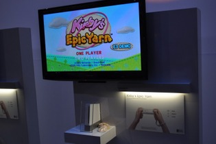 【E3 2010】久々の新作登場『星のカービィ』は毛糸のカービィが新世界を大冒険 画像