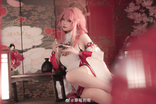 【コスプレ】『原神』八重神子の誕生日記念！蠱惑的な美スタイルが際立つ中国美女レイヤーまとめ【写真34枚】 画像