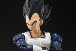 「ドラゴンボールZ」より、旧戦闘服の「ベジータ」がアクションフィギュアに！恐ろしさと絶望に涙を流すシーンを再現できる表情パーツが付属 画像