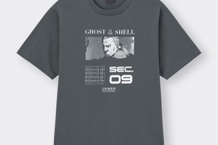 「攻殻機動隊 S.A.C.」GUコラボTシャツが7月22日発売！バトーが描かれたハードボイルドなデザインや、作中で印象的なあの場面も 画像