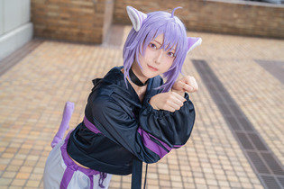 【コスプレ】「ホロライブ」猫又おかゆのにゃんこポーズが破壊的可愛さ！猫っぽい気まぐれな表情もキュートな美女レイヤー・うさぎもち【写真10枚】 画像