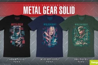 『メタルギア』歴代の主人公が鮮やかに描かれる！オフィシャルコラボTシャツのスネークや雷電が痺れるカッコ良さ 画像