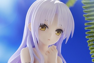 スク水を大胆に着こなす！？「Angel Beats!」天使こと「立華かなで」フィギュアがインパクト抜群―さすがに照れたような上目遣いに 画像