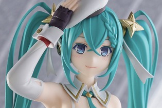 ムチムチ太ももがたまらない！トリダモノ氏による「レーシングミク」フィギュアの予約締切が迫る 画像