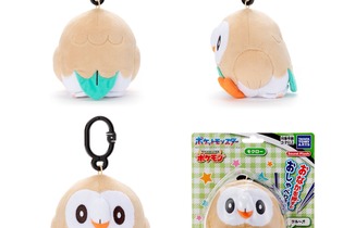 モクロー、パモのお腹をぷにぷに…！『ポケモン』5種類のボイスでおしゃべりするぬいぐるみが新登場 画像