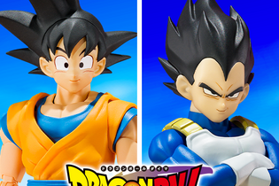 新作アニメ「ドラゴンボールDAIMA」より「孫悟空」と「ベジータ」がS.H.Figuartsに！各種パーツでそれぞれの必殺技がクールに決まる 画像