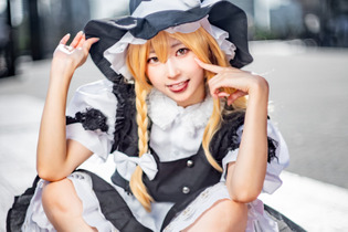 【コスプレ】『東方Project』霧雨魔理沙がチャーミング！いつまでも見つめていたいほど愛らしい　【写真12枚】 画像