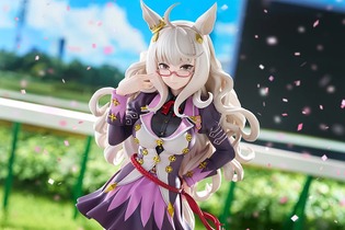 『ウマ娘』より、「ビワハヤヒデ」フィギュアの予約締切が迫る！スタイリッシュな勝負服からふわふわ髪まで徹底再現 画像