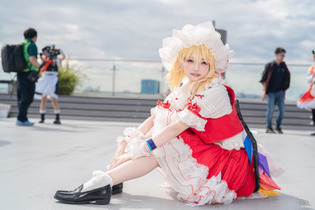 【コスプレ】吸血鬼美少女の可憐な姿に魂奪われそう...『東方』フランドールを激写！注目レイヤー・あまねちゃん 画像