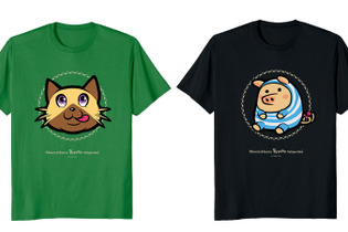 『モンハン』アイルーやプーギーの新作アパレルが、超キュート！Tシャツからパーカーまで勢揃い 画像