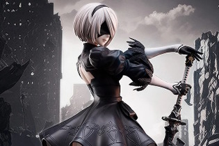 スラっと伸びた美脚に見惚れる！「NieR:Automata」2Bがフィギュア化―1/4スケールならではの大ボリューム 画像