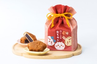 「ちいかわ」×「生もみじ」コラボ限定パッケージの巾着袋が可愛い！食べ終わっても普段使いできて、お土産・プレゼントにピッタリ 画像