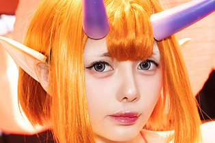 【コスプレ】台湾でめちゃ可愛い“鬼の女の子”を発見！ヘソチラ軽装備に見惚れちゃう【写真12枚】 画像