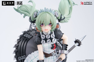 気弱メイド少女と巨大ノコギリのギャップ！『ゼンゼロ』より「カリン」がフィギュア化―あみあみで予約受付中 画像