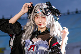 【コスプレ】「ホロライブ」“地雷系”沙花叉クロヱが可愛すぎる！台湾美女の網タイツ＆絶対領域がド迫力【写真9枚】 画像