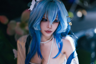 【コスプレ】『鳴潮』ショア・キーパーの漢服姿が儚げで美しい！スレンダーな台湾美女による仙女感がすごい【写真9枚】 画像