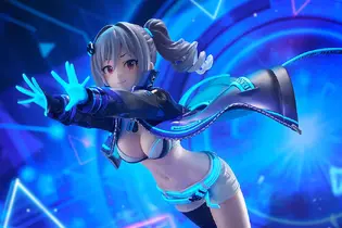 『デレマス』より「神崎蘭子」がクールなダンス衣装で立体化！ブラックライトを当てることで“青”の発光状態に 画像