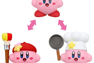 『星のカービィ』ノーマルから2つのコピー能力に変身！アーティスト＆コックなどフィギュアセット全4商品が新登場 画像