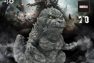 映画「ゴジラ-1.0」より「ゴジラ(2023)」フィギュアがプライズ展開！劇中ポスターと“銀座上陸”をイメージした2種のカラーリングでデフォルメ 画像