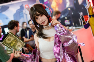【コスプレ】猫耳ヘッドセットとミニスカ×ニーハイが抜群に可愛い！人気の台湾美女レイヤーがTGSで美スタイルを披露【写真10枚】 画像