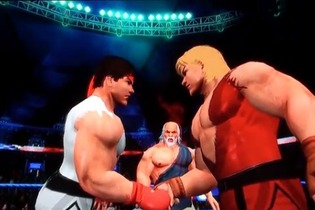 『Smackdown vs. Raw 2011』のエディット機能で『ストリートファイター』のキャラを再現！ 画像