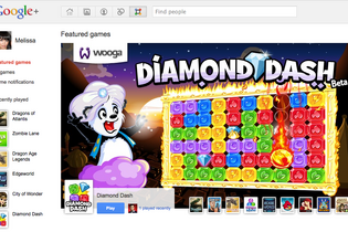 Google+に早くもゲーム登場、ジンガ・EA・Rovioなど  画像