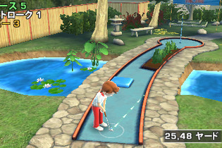 3DSで気軽にパターゴルフが楽しめる『Fun! Fun! Minigolf TOUCH!』 ― Miiも使用可能 画像