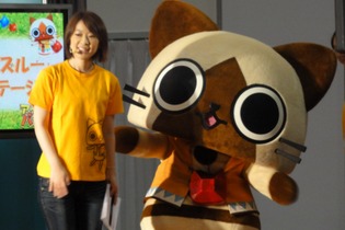 【TGS 2012】『アイルーでパズルー』鈴木Pとアイルーがファミリーコーナーにやってきた！ 画像